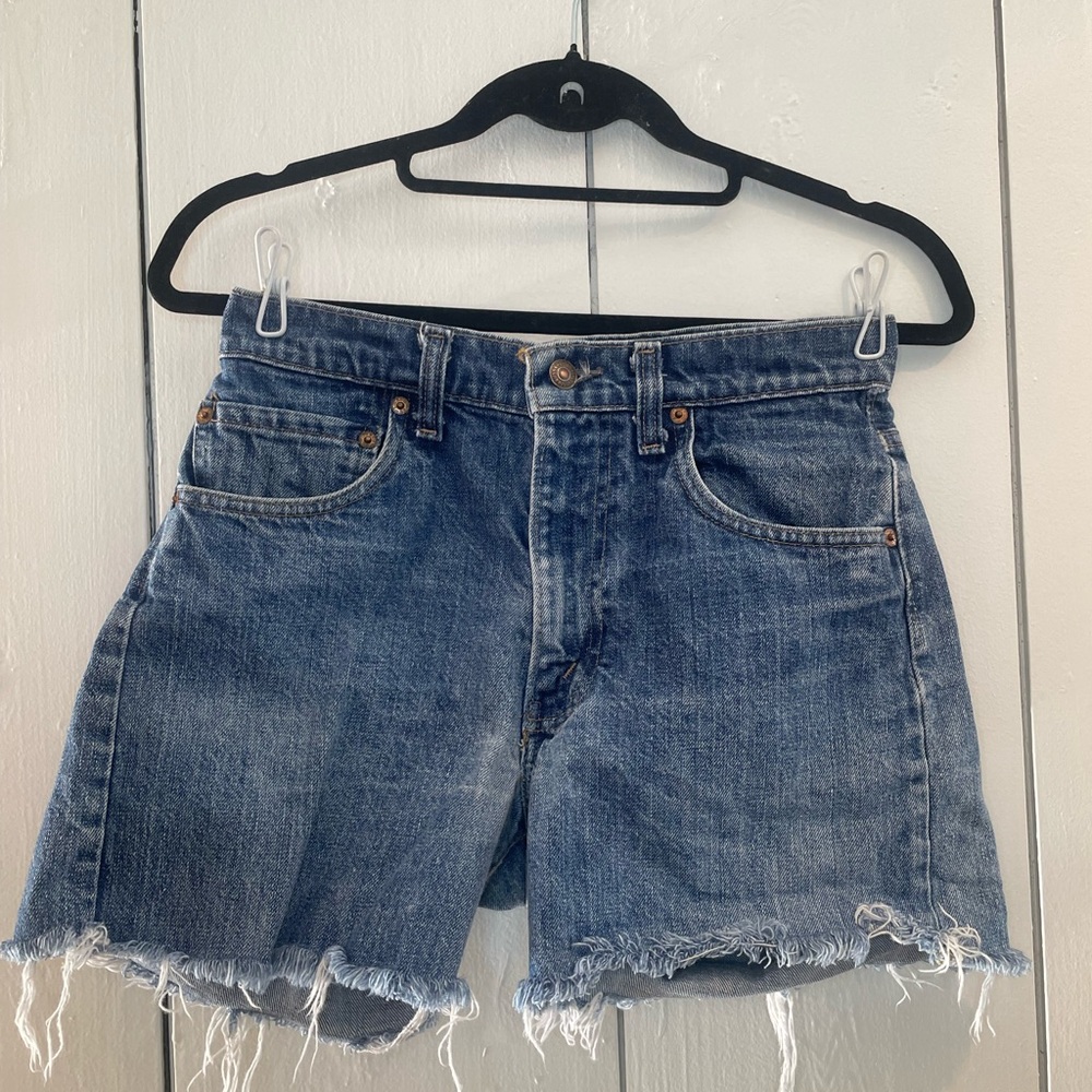 Levi’s Classic Blue Denim Women's Shorts